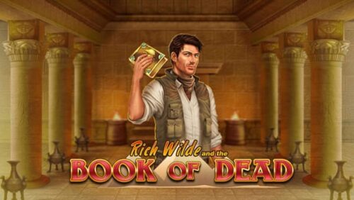 Vizual al jocului Rich Wilde și Book of Dead