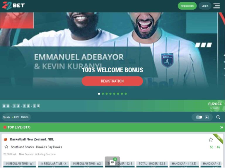 22Bet Sportsbook Recenzie – Bonus, Cod Promoțional și Pariuri Gratuite în Moldova