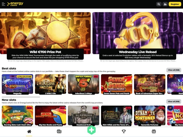 Recenzie Energy Casino – Bonus, cod promoțional și rotiri gratuite în Moldova
