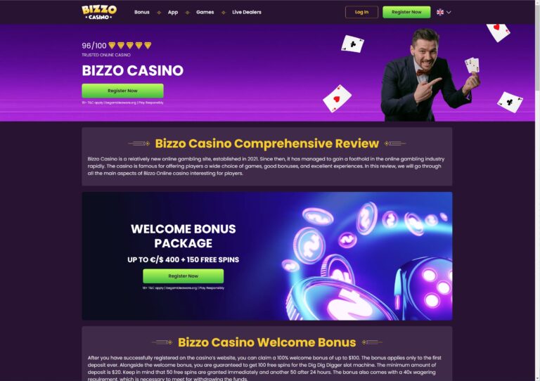 Bizzo Casino recenzie – Bonus, codul promoțional și rotiri gratuite în Moldova