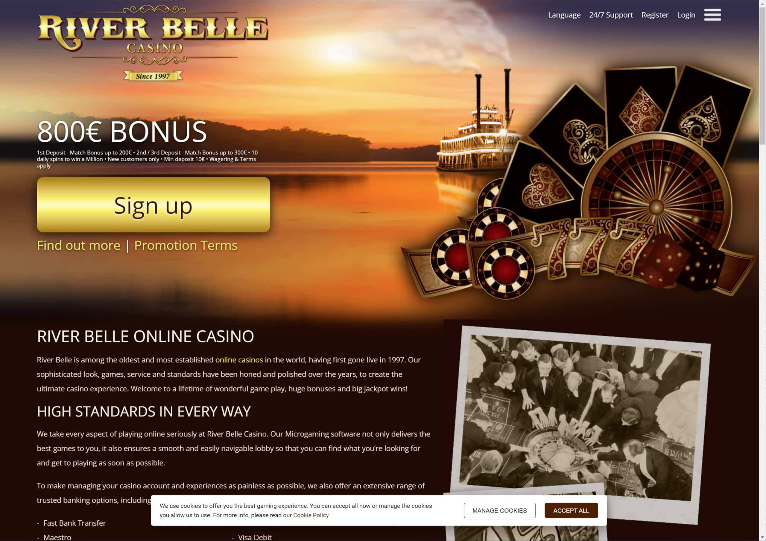 River Belle Casino screenshot